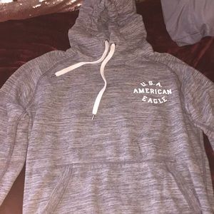 MENS American Eagle Grey Hoodie
